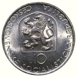 ČSR, 10 Kč 1968 Národní divadlo