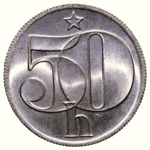 Czechoslovakia, 50 hal. 1980