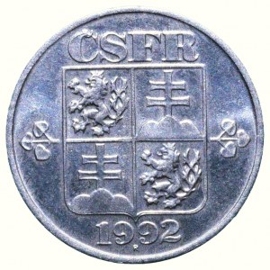 ČSR, 1 hal. 1992