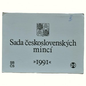 ČSR, Sada oběžných mincí 1991