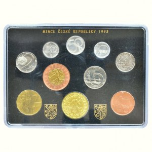 Czech Republic, Set of circulation coins 1993