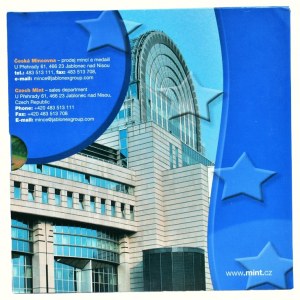 ČR, Sada oběžných mincí a euro medailí 2006