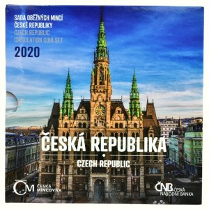 Czech Republic, Set of circulation coins 2020