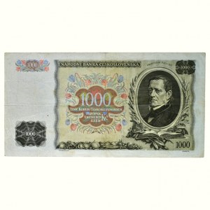PAPIER PLATINE, 1000 CZK 1934