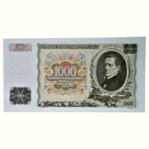 PAPER PLATINUM, 1000 CZK 1934