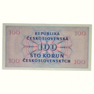 PAPER PLATINUM, 100 CZK 1945