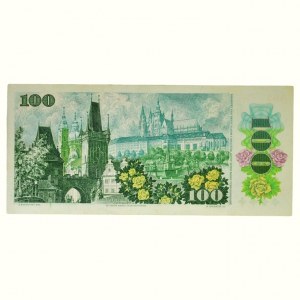 PAPER PLATINUM, 100 CZK 1989