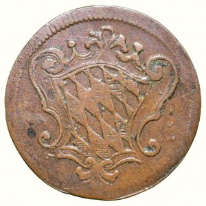 Bavorsko, Karl Theodor 1777-1799, 1 pfennig 1784