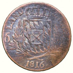 Bayern, Maximilián I. Joseph 1806-1825, 6 kreuzer 1816