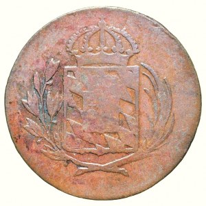 Bayern, Maximilián I. Joseph 1806-1825, 1 kreuzer 1806