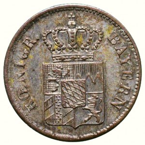 Bayern, Ludwig I. 1825-1848, 1 kreuzer 1843