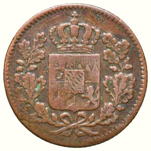 Bayern, Ludwig I. 1825-1848, 1 pfennig 1847