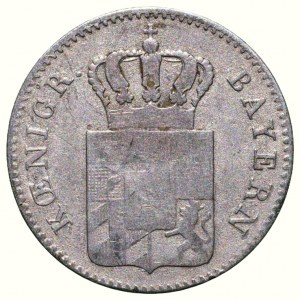 Bayern, Maximilián II. Joseph 1848-1864, 3 kreuzer 1852