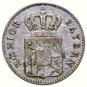 Bayern, Maximilián II. Joseph 1848-1864, 3 kreuzer 1856