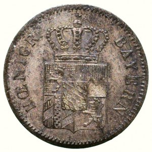 Bayern, Maximilián II. Joseph 1848-1864, 1 kreuzer 1850