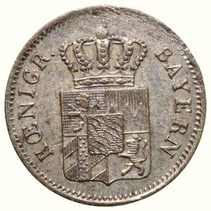 Bayern, Maximilián II. Joseph 1848-1864, 1 kreuzer 1852