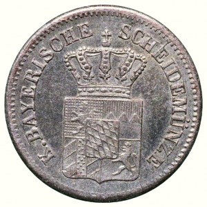 Bayern, Ludwig II. 1864-1886, 1 kreuzer 1868