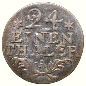 Brandenburg-Preussen, Friedrich II. 1740-1786, 1/24 taler 1783 A