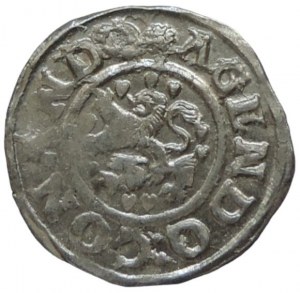 Braunschweig-Wolfenbüttel, Friedrich Ulrich 1613-1634, 1/24 tol. 1619 with titl. Matthias II. SJ 3719/2049 on the reverse with a lion