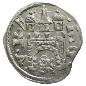 Braunschweig-Wolfenbüttel, Friedrich Ulrich 1613-1634, 1/24 tol. 1619 s titl. Matyáše II. SJ 3769/2075 na rubu hradby se lvem uvnitř