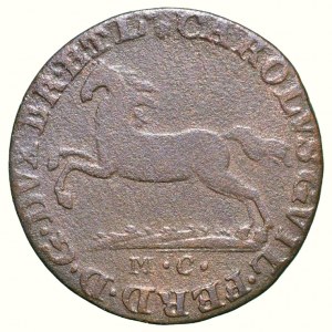 Braunschweig-Wolfenbuettel, Karl Wilhem Ferdinand 1780-1806, 1 pfennig 1797 M.C.