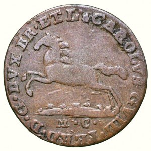 Braunschweig-Wolfenbuettel, Karl Wilhem Ferdinand 1780-1806, 1 pfennig 1805 M.C.