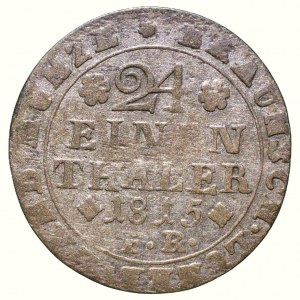 Braunschweig, Herzog Friedrich Wilhelm 1806-1815, 1/24 taler 1815 F.R.