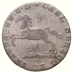 Braunschweig, Herzog Karl 1815-1830, 1/12 taler 1823 C.v.C.