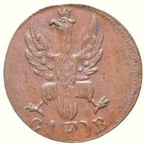 Frankfurt city, 1 heller 1821 G(F)B