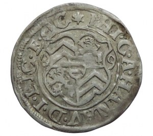 Hanau-Lichtenberg, Philipp IV. 1538-1590, 1/2 batzen 1589 SJ 2193/1083