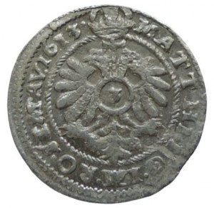 Hanau-Münzenberg, Philipp Moritz 1612-1638, 3 krejcar 1613 SJ 2184/1079