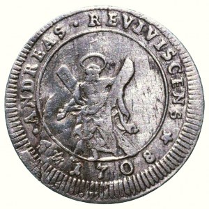 Hannover-Kurfusteum, Georg Ludwig 1698-1714, 2 mariengroschen 1708 H.B.