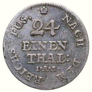 Hannover-Kurfusteum, Georg August 1727-1760, 1/24 taler 1760