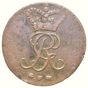 Hannover-Kurfusteum, Georg Wilhelm 1760-1807, 2 pfennig 1804 G.F.M.