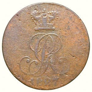 Hannover, Georg IV. 1820-1830, 2 pfennig 1827 C