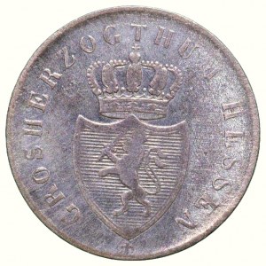 Hessen-Darmstadt, Ludwig II. 1830-1848, 6 kreuzer 1842