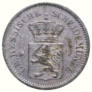 Hessen-Darmstadt, Ludwig III. 1848-1877, 1 kreuzer 1861
