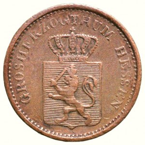 Hessen-Darmstadt, Ludwig III. 1848-1877, 1 pfennig 1870