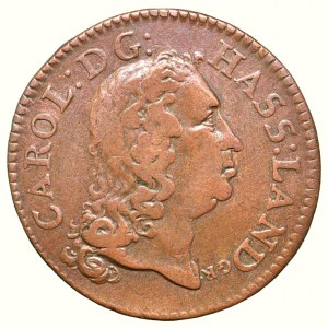 Hessen-Kasel, Karl I. 1670-1730, 3 heller 1728
