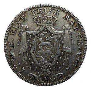 Hohenlohe, Neustein-Ohringen, Ludwig Friedrich Karl, tolar 1770 S-N-R Dav. 2352