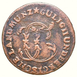 Juelich-Berg, Karl Theodor 1742-1799, 1/2 Stüber 1794 PR 