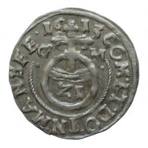 Mansfeld Bornstädt, 5 bratří, 1/21 tol. 1613 GM