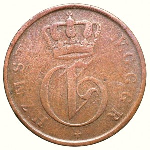 Mecklenburg-Strelitz, Georg 1816-1860, 3 pfennige 1843