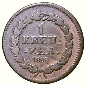 Nassau, Friedrich August und Friedrich Wilhelm 1806-1816, 1 kreuzer 1813