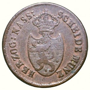 Nassau, Friedrich August und Friedrich Wilhelm 1806-1816, 1 kreuzer 1813