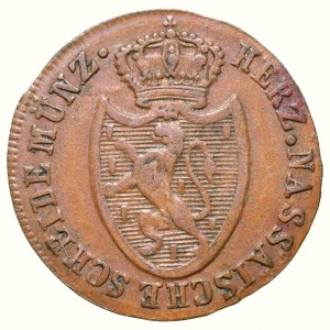 Nassau, Friedrich August und Friedrich Wilhelm 1806-1816, 1/4 kreuzer 1810