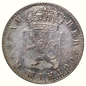 Nassau, Wilhelm 1816-1839, 6 kreuzer 1834