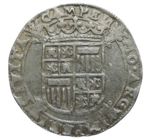 Netherlands - Campen, Adlerchilling b.l. with title. Rudolf II.
