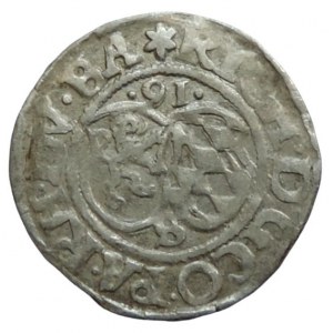 Pfalz Simmern, Richard, 2 krejcar 1591 SJ 1017