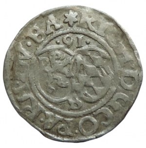 Pfalz Simmern, Richard, 2 krejcar 1591 SJ 1017